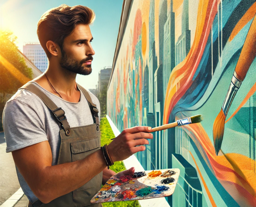 رسام حوائط بالرياض