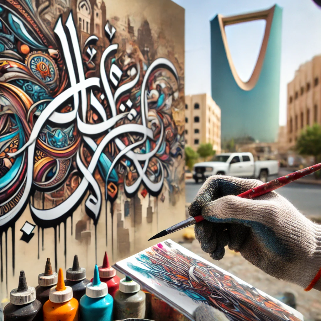 رسام في الرياض